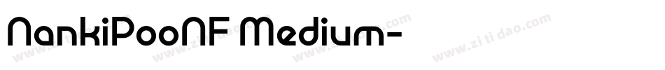 NankiPooNF Medium字体转换